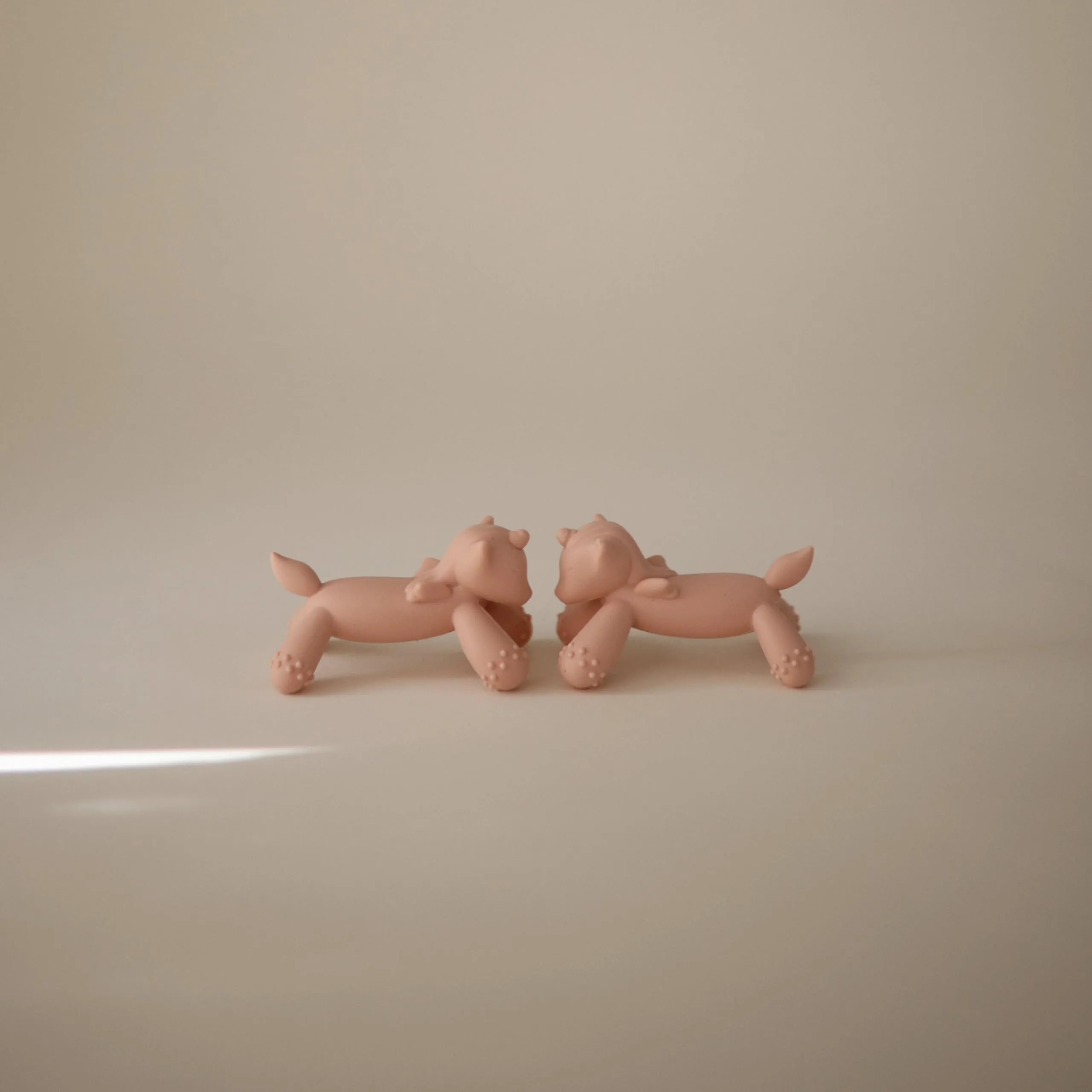 mushie Silicone Baby Teether Toy | Bunny
