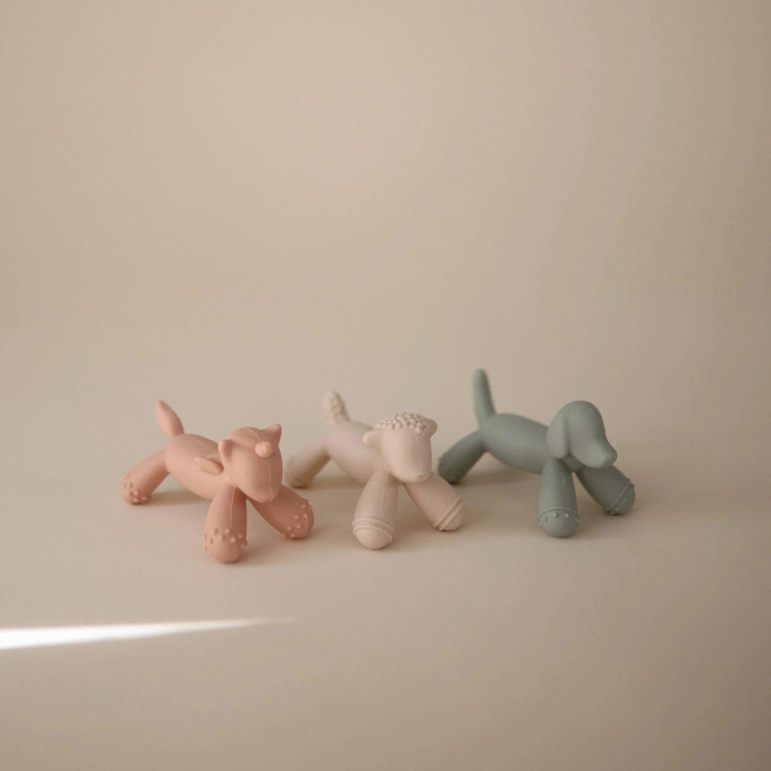 mushie Silicone Baby Teether Toy | Bunny