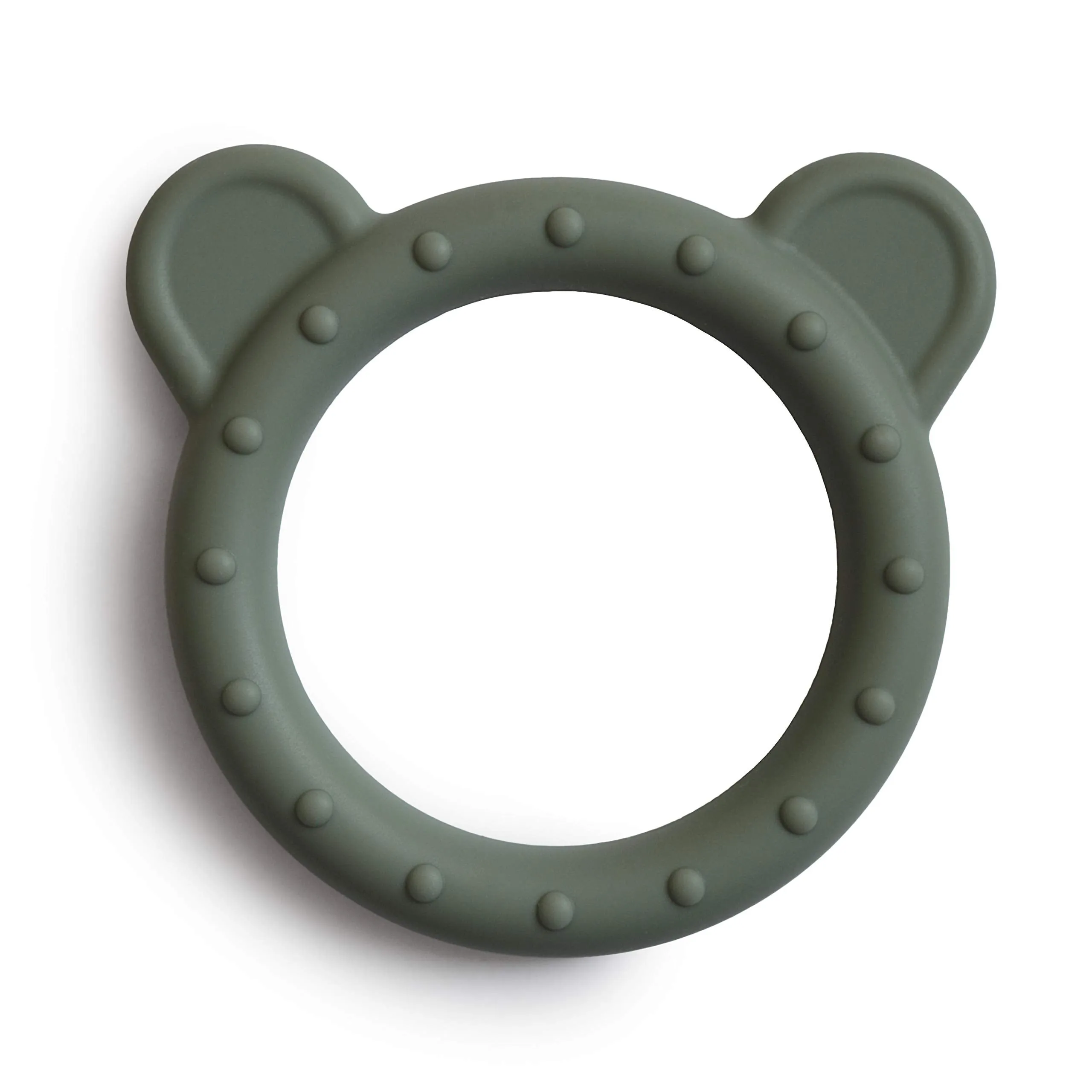 mushie Silicone Baby Teether Toy | Bunny