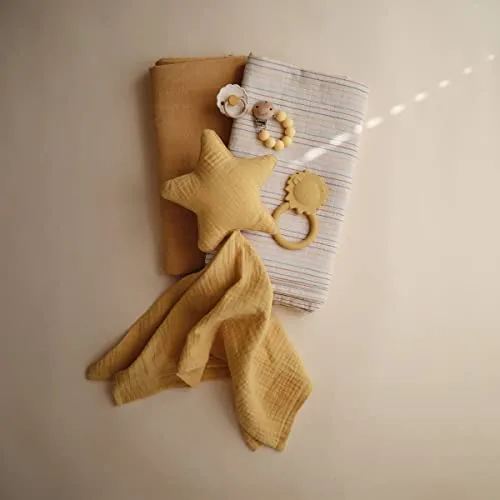 mushie Silicone Baby Teether Toy | Bunny