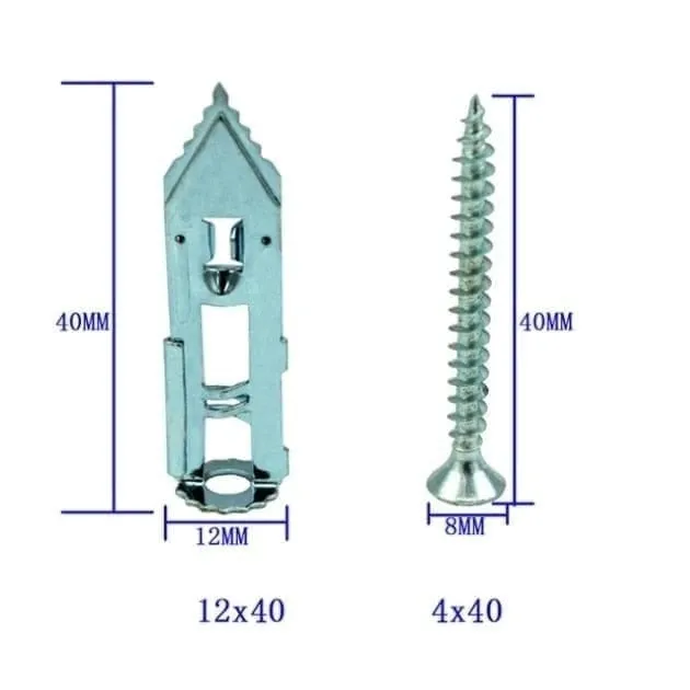 NAILPRO Self Drilling Expansion Screws - 10 PCs