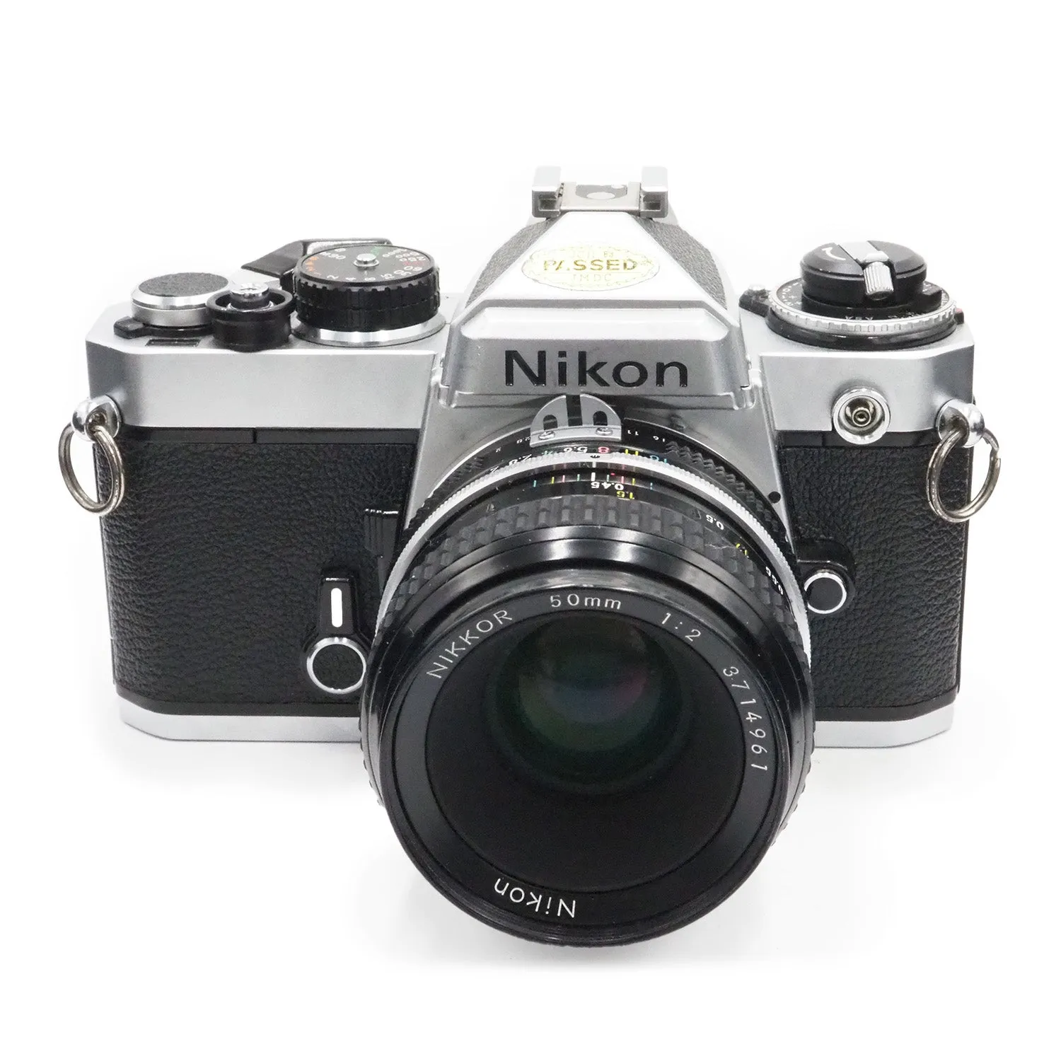 Nikon FE with 50mm f/2 Lens - Silver - USED