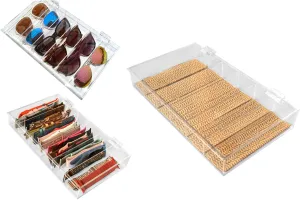 Organizer for Apple Watch Bands Case, Sunglasses, Jewelries & Accessories Holder