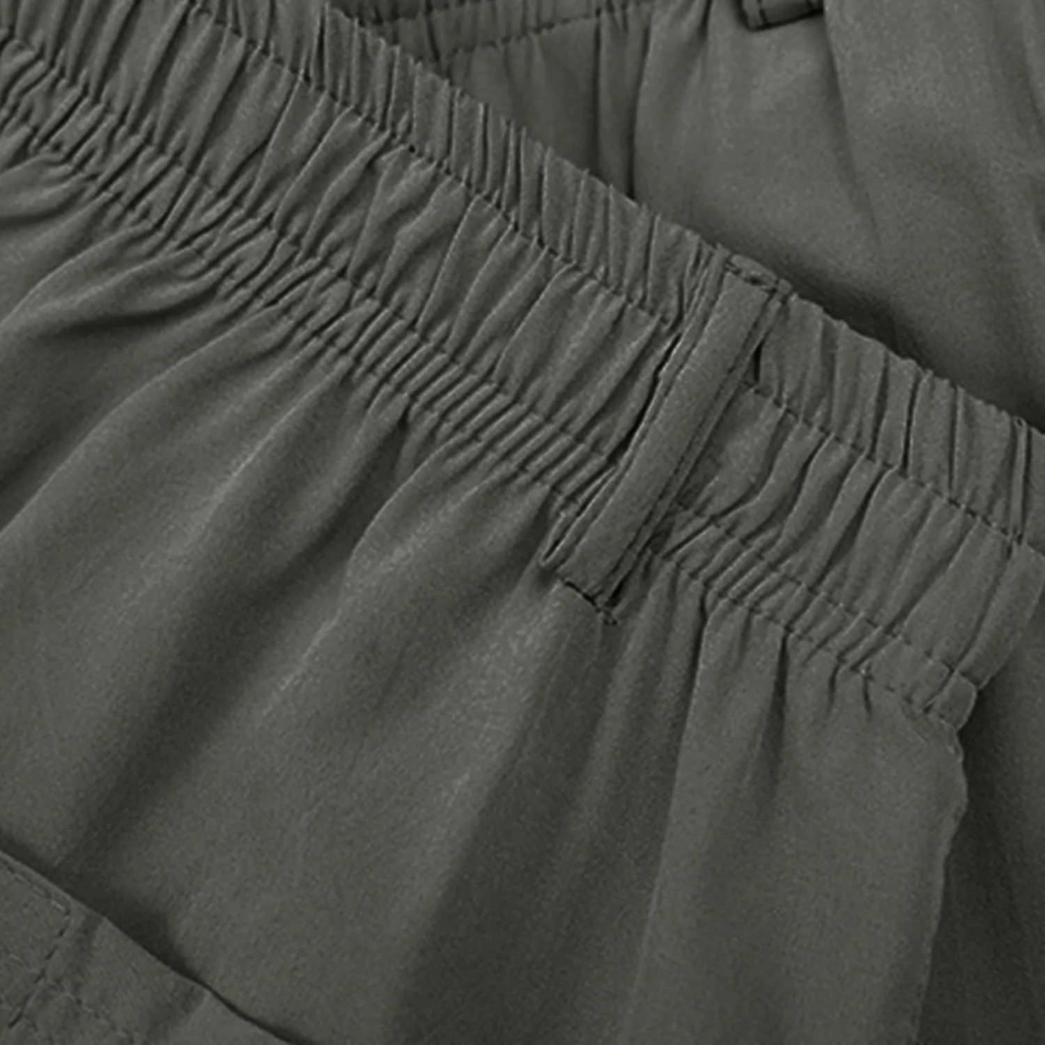 Pants for Men Casual Stylish Elastic Waist Relax Fit Straight Leg Dress Pant Comfy Lightweight Business Work Trousers