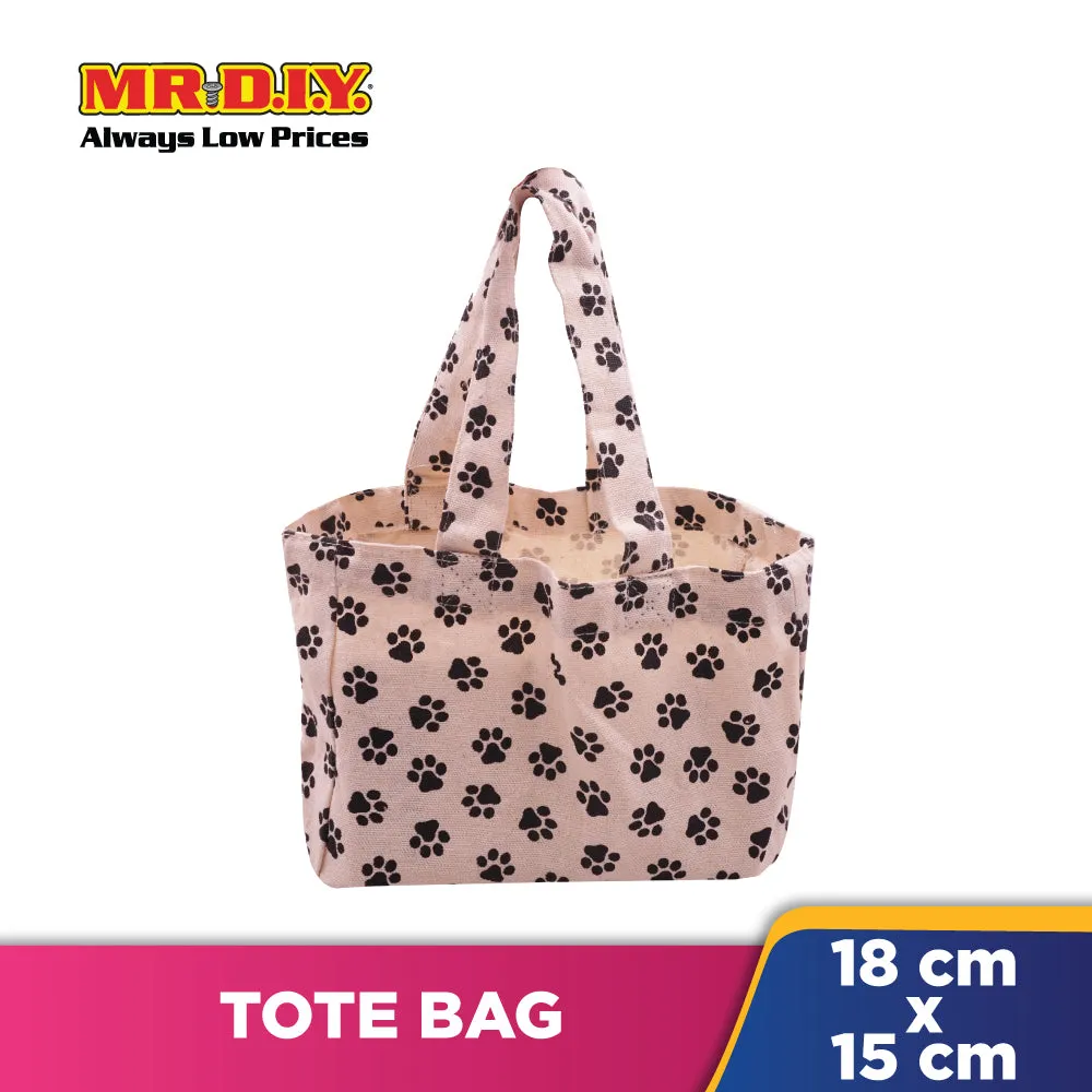 Paw Design Tote Bag (18 x 15cm)