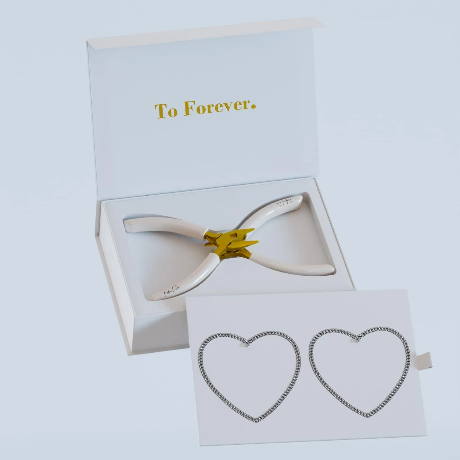 Permanent Bracelet Kit  DIY Bracelet Making for Couples, BFFs  Couples Gift, Friendship Bracelets  Date Activity, Anniversary, Valentines Day Gift  His and Her Bracelets (Gold)