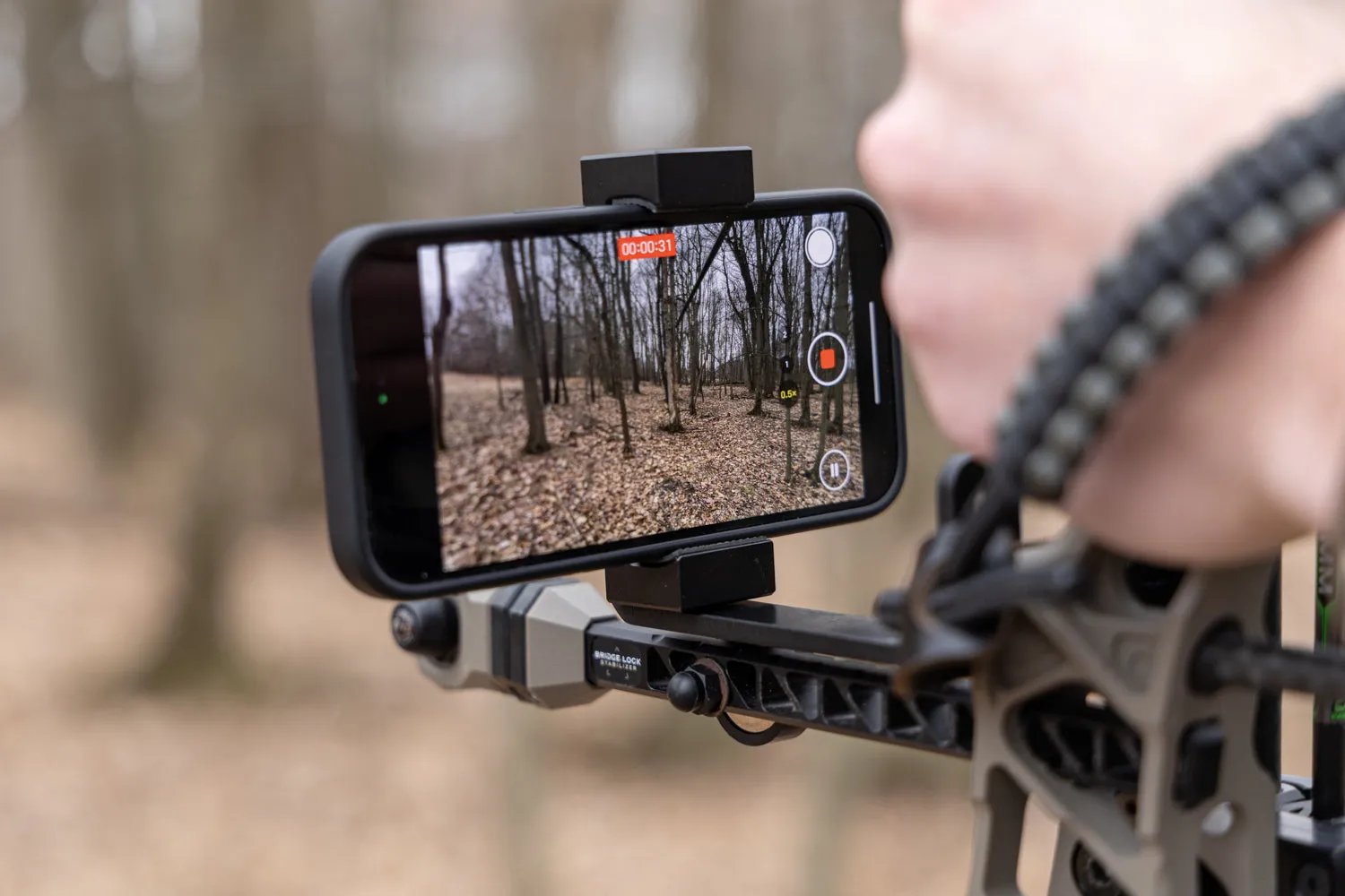 Phone Clamp Bow Mount - Bridge-Lock