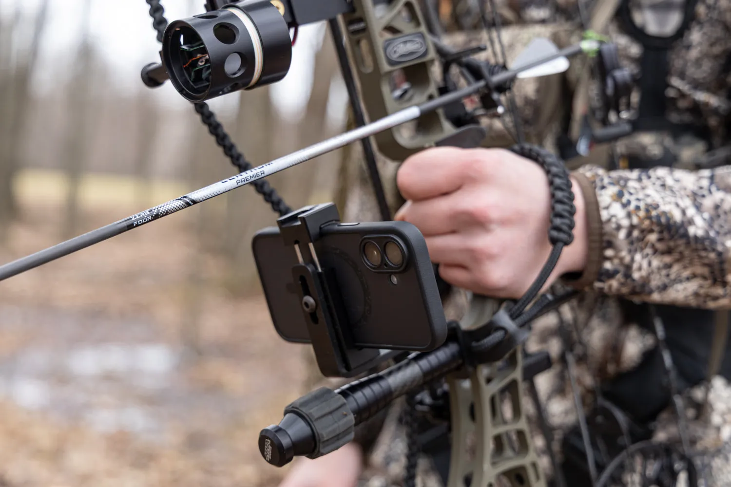 Phone Clamp Bow Mount - Standard