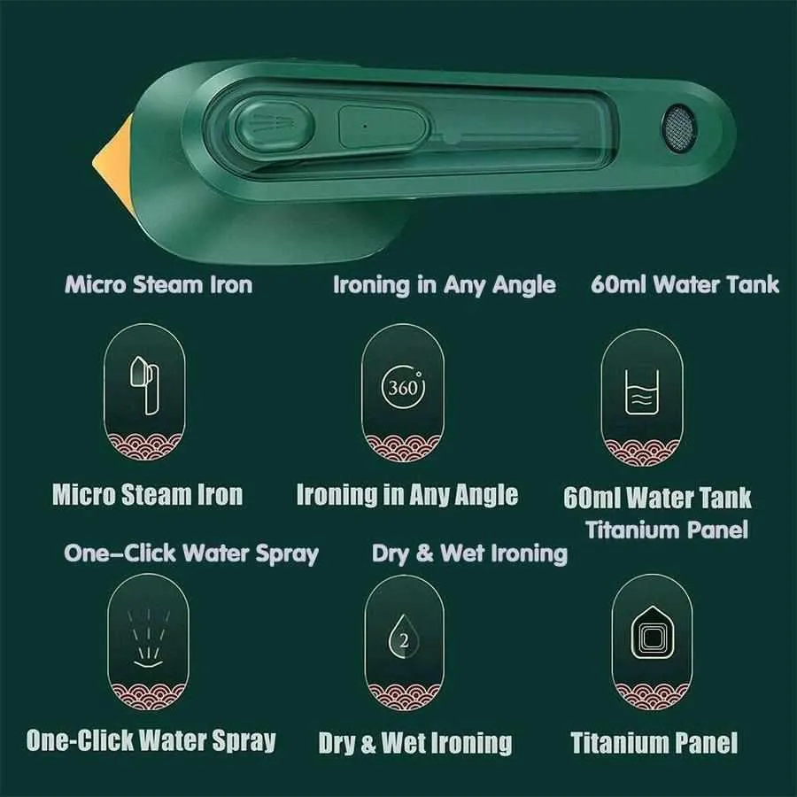 Portable Handheld Garment Travel Steamer For Clothes