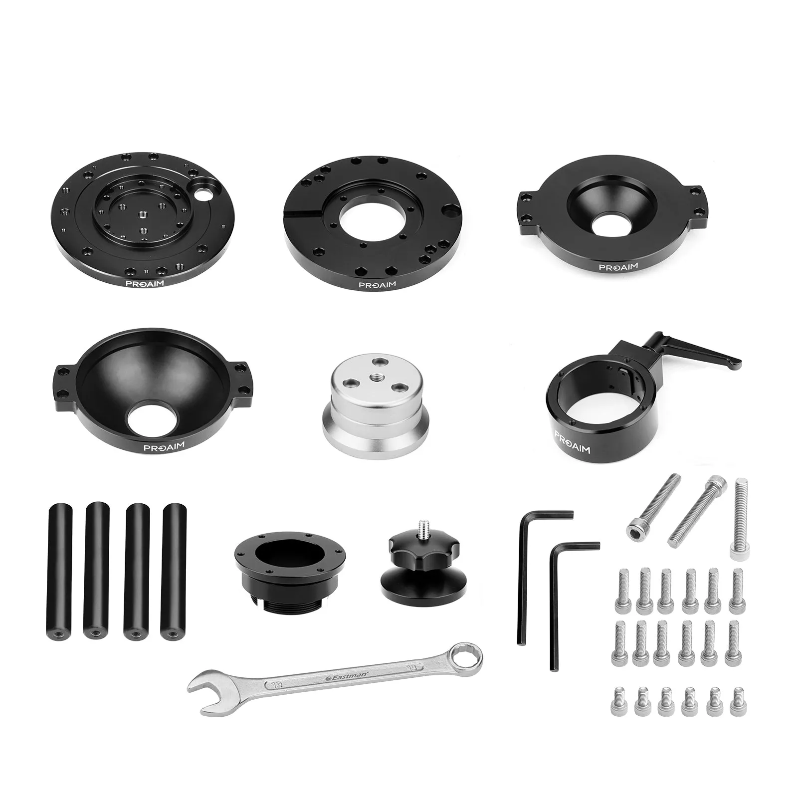 Proaim Multi Adapter Kit (Mitchell  Euro/Elemac - Bowl) for Camera Rigging