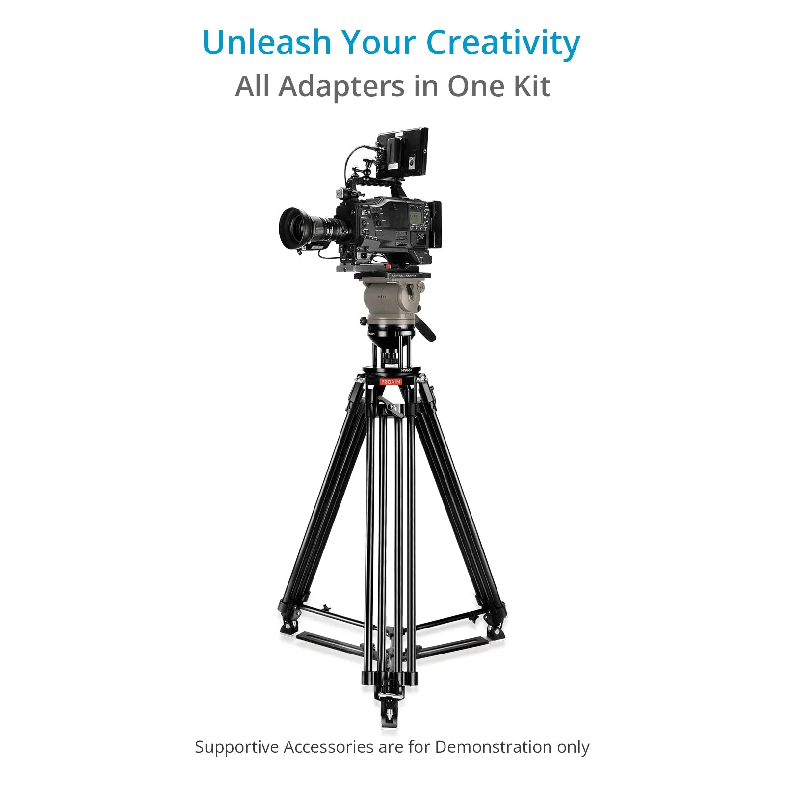 Proaim Multi Adapter Kit (Mitchell  Euro/Elemac - Bowl) for Camera Rigging