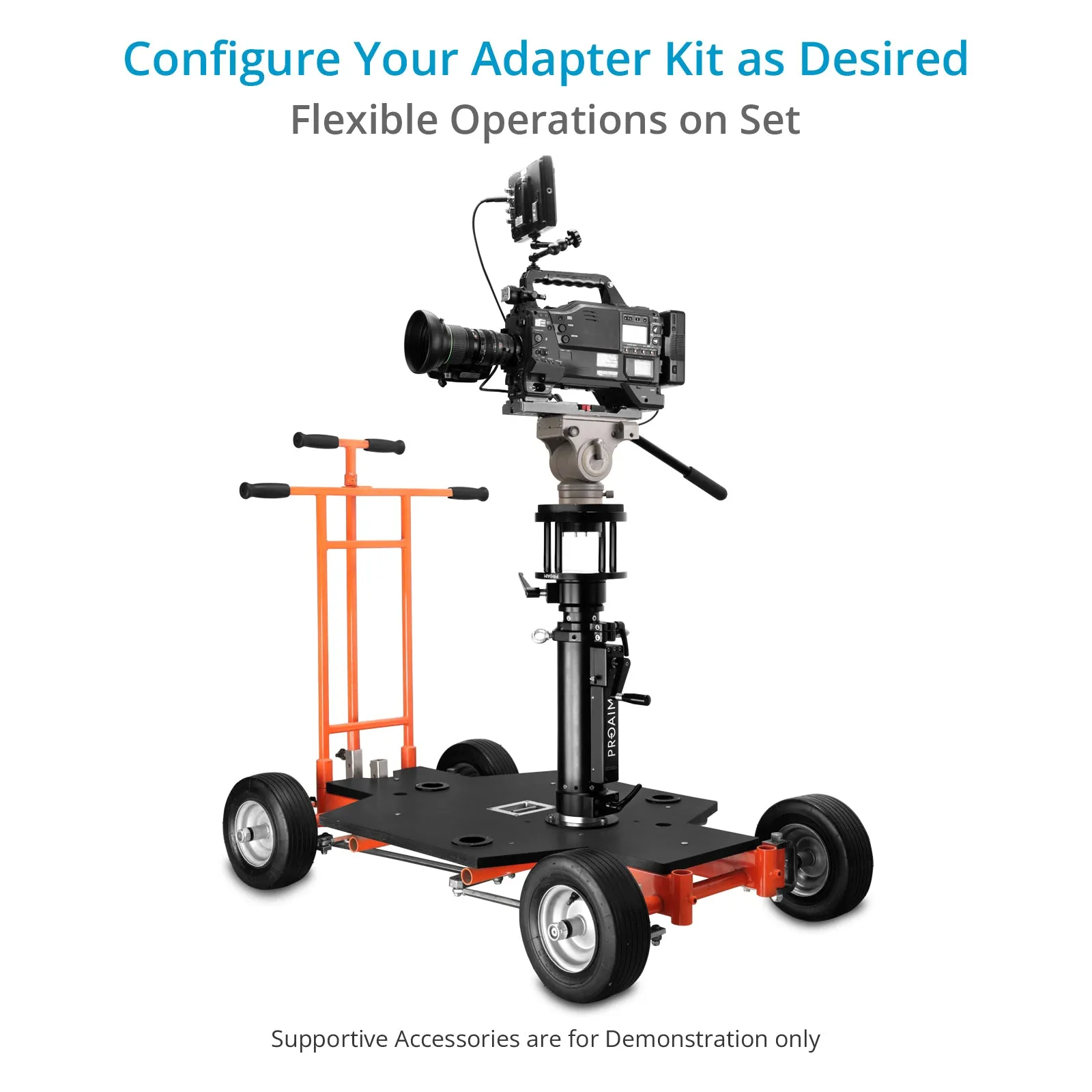 Proaim Multi Adapter Kit (Mitchell  Euro/Elemac - Bowl) for Camera Rigging