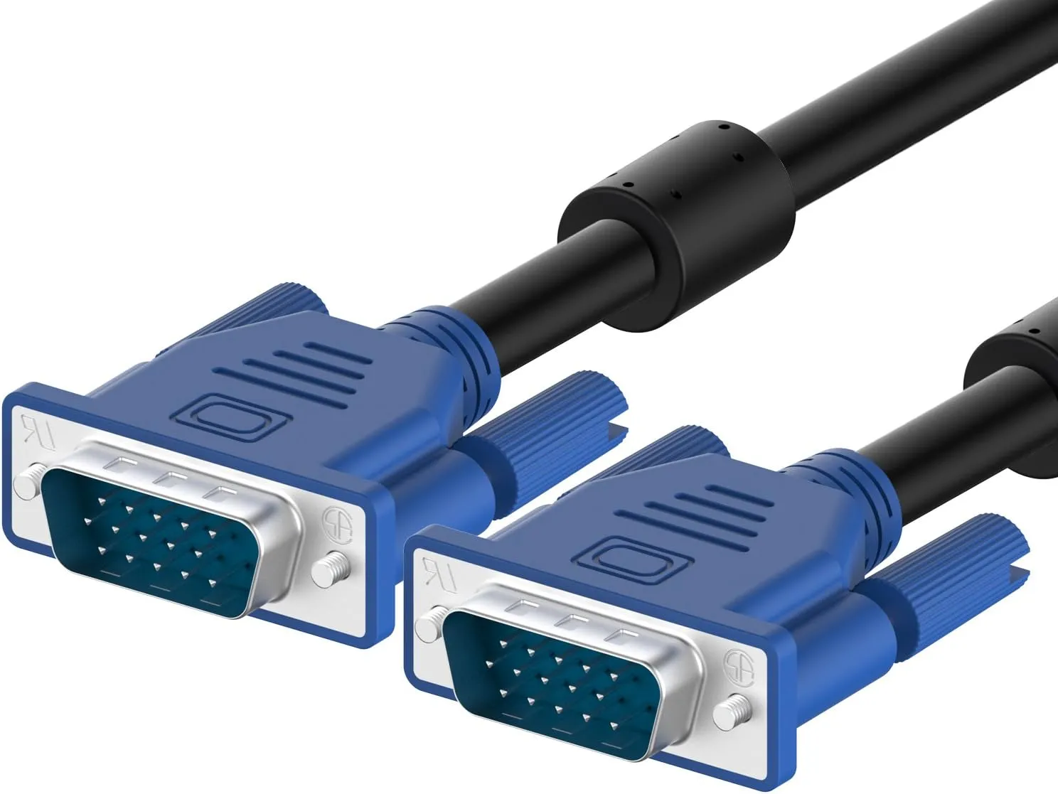 Rankie VGA to VGA Cable, Male to Male Monitor Cable for PC Laptop TV Projector, 6 Feet