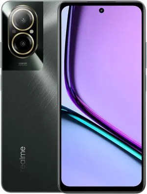 realme C67, 6GB RAM 128GB Unlocked Android Smartphone, 6.72'' FHD  Display, Dual-SIM, 108MP 3X in-Sensor Zoom Camera, 5000 mAh Battery, SUPERVOOC Fast Charging, Black Rock, EU Charger