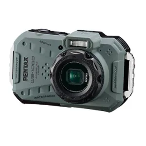 Ricoh Pentax WG-1000 16 MP Digital Camera - Olive -  Open Box