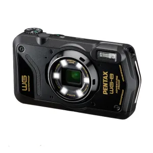 Ricoh Pentax WG-8 20 MP Digital Camera - Black