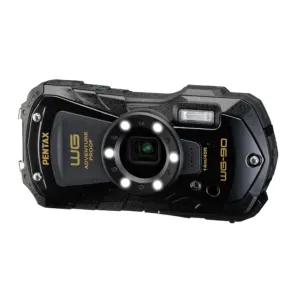 Ricoh Pentax WG-90 16 MP Digital Camera - Black -  Open Box