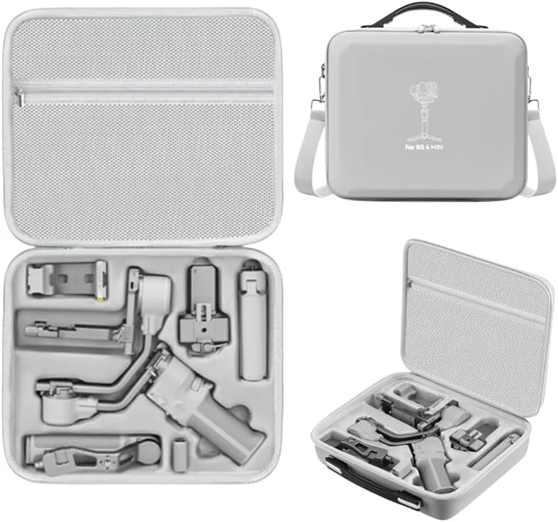 Ronin RS4 Mini Carrying Case, Portable Shoulder Bag Waterproof Travel Case for DJI RS4 Mini Handheld 3-Axis Gimbal Stabilizer Accessory