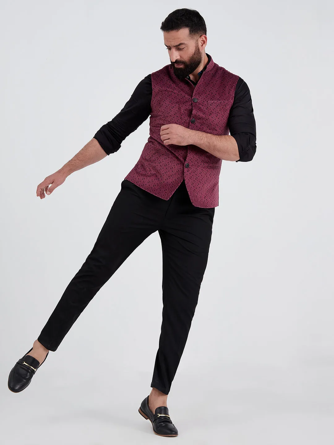 Rosewood Nehru Jacket
