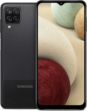 Samsung Galaxy A12, Unlocked Smartphone, Android Cell Phone, Multi-Camera System, Expandable Storage, US Version, 32Gb, Black (Renewed)