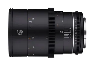 Samyang 135mm T2.2 MK2 Canon EF Full Frame VDSLR/Cine Lens