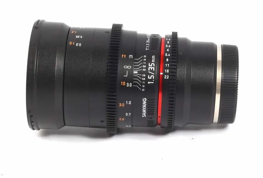 SAMYANG 35mm T1.5 VDSLR II Lens for Sony E-Mount (used)