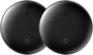 Smart Tag Luggage Tracker, IP68 Waterproof Air Tracker Works with Find My (iOS Only), Finder Locator for Keys, Luggage, Backpack, Kids, Cat, Dog Wallet (1 Pack)