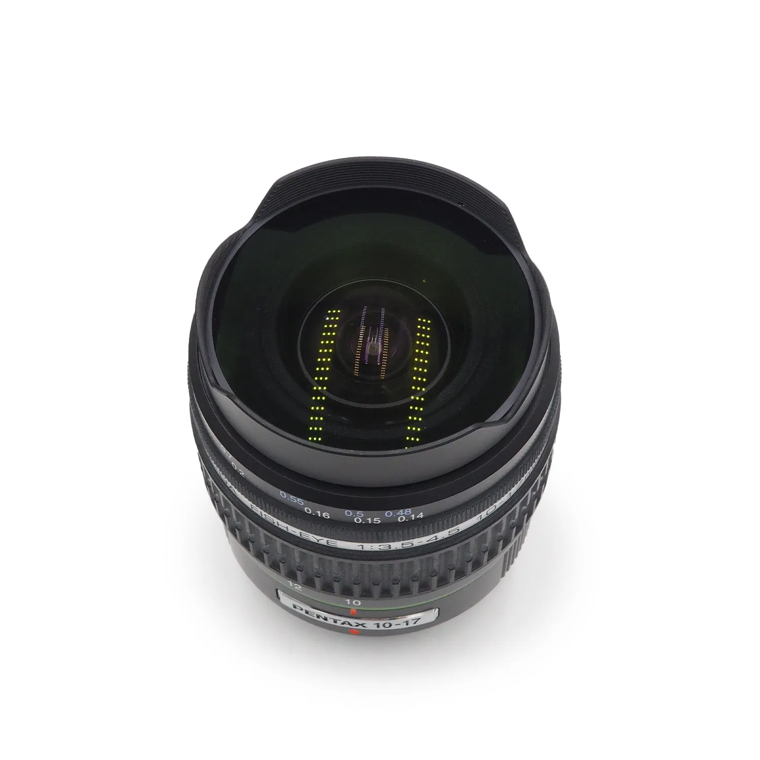 SMC Pentax-DA Fisheye 10-17mm f/3.5-4.5 ED K mount Lens - USED