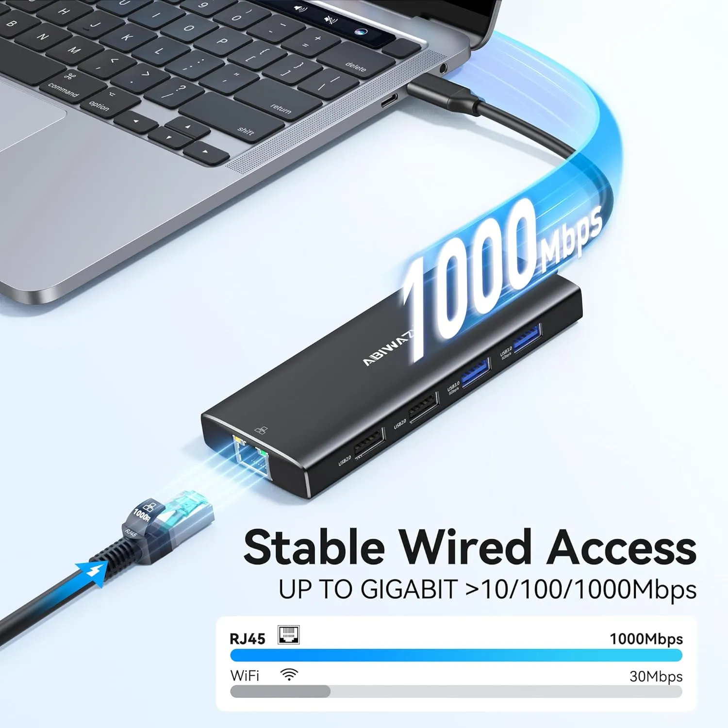 USB C Hub Multiport Adapter,10 in 1 USB C to USB HDMI Ethernet Hub USB C Dongle for MacBook Pro/Air, iPad Pro,Dell with 4K@60Hz HDMI Ethernet 4USB 1USB-C Data Port SD/TF Card Reader 100W PD (Black)