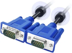 VGA Standard 15-Pin Male to Male Cable, 4.8Ft(3 5)