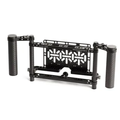 Wooden Camera Monitor Cage V3 With Gold Mount Plate