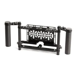Wooden Camera Monitor Cage V3 With Gold Mount Plate