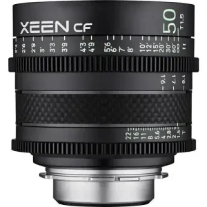 XEEN CF 50mm T1.5 Canon EF Full Frame Cinema Lens